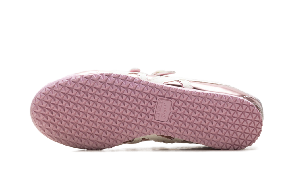 Women's Onitsuka Tiger Mexico 66 TGRS Metallic Pack Ballet Flats - Crystal Pink Cream - product image from the listing.
