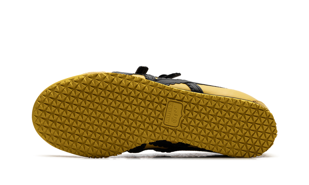 Women's Onitsuka Tiger Mexico 66 TGRS Ballet Flats - Yellow Black - product image from the listing.