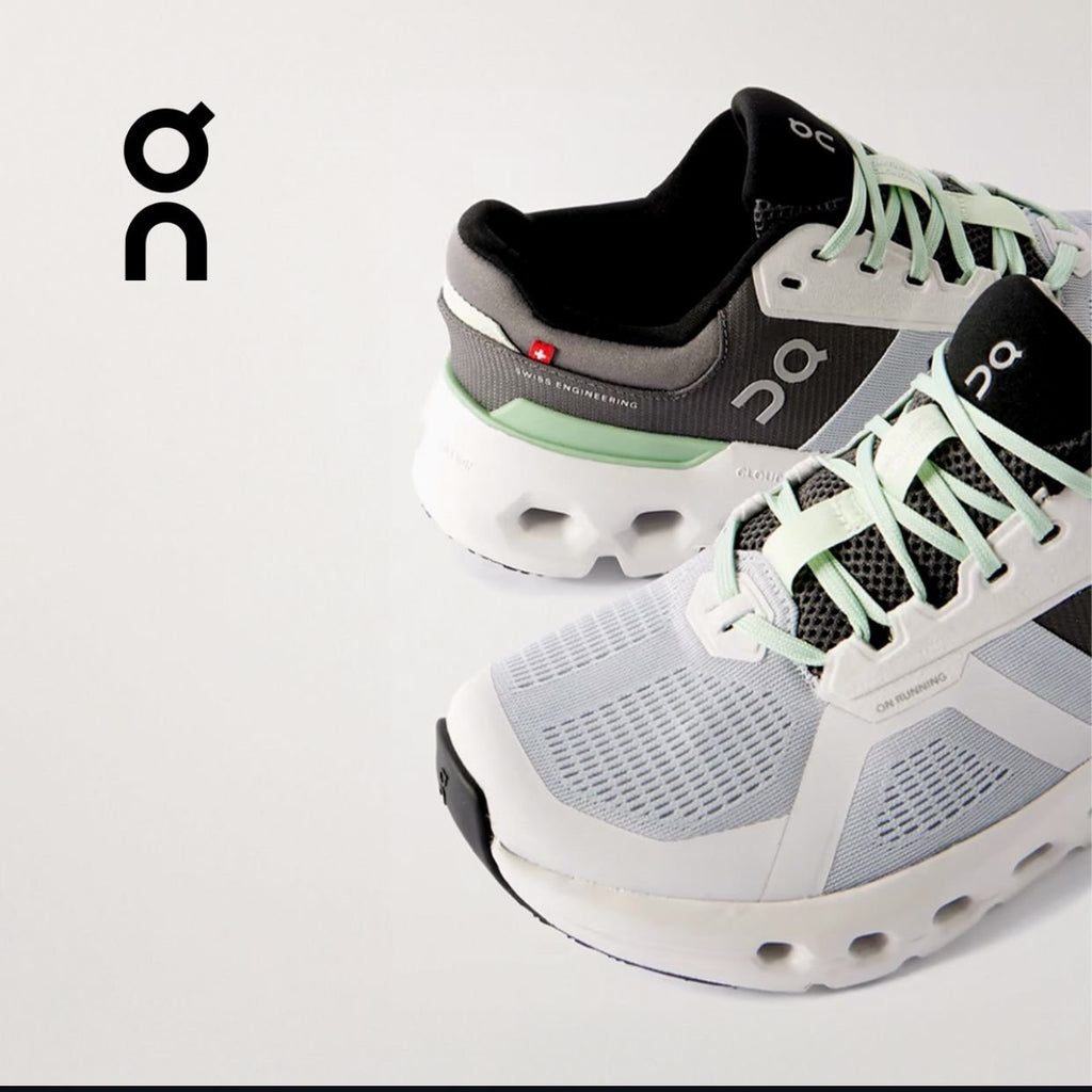On Cloudrunner 2 Grey/Sage Shoes for Running - product image from the listing.