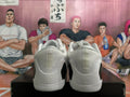 Nike Kobe Basketball Shoes in White - product image from the listing.