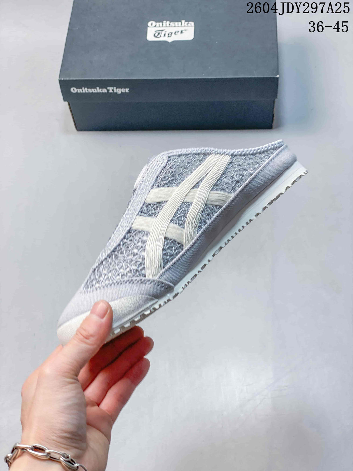 Onitsuka Tiger Mexico 66 Sabot in Gray White 2604JDY297A25 - product image from the listing.