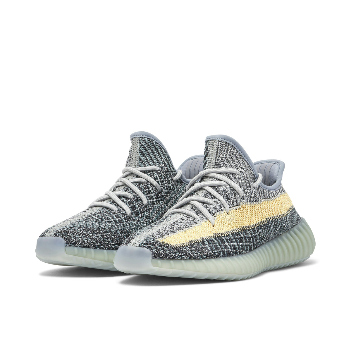 YEEZY BOOST 350 V2 ASH in BLUE - product image from the listing.