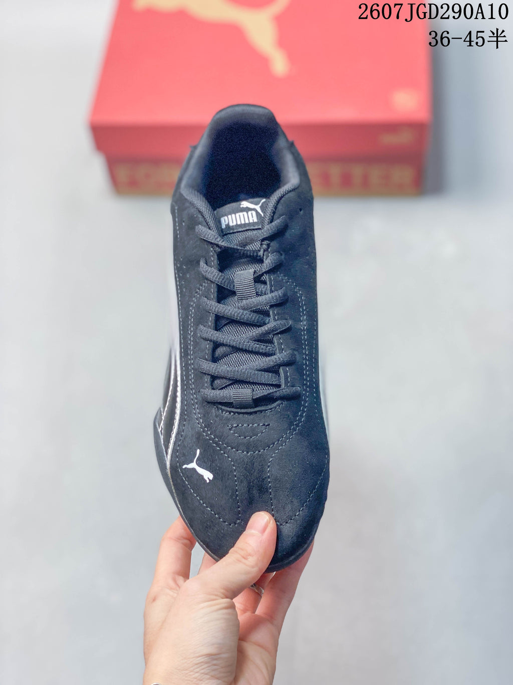 Puma Catch Soleil SD Sneakers in Black 402681-11 - product image from the listing.