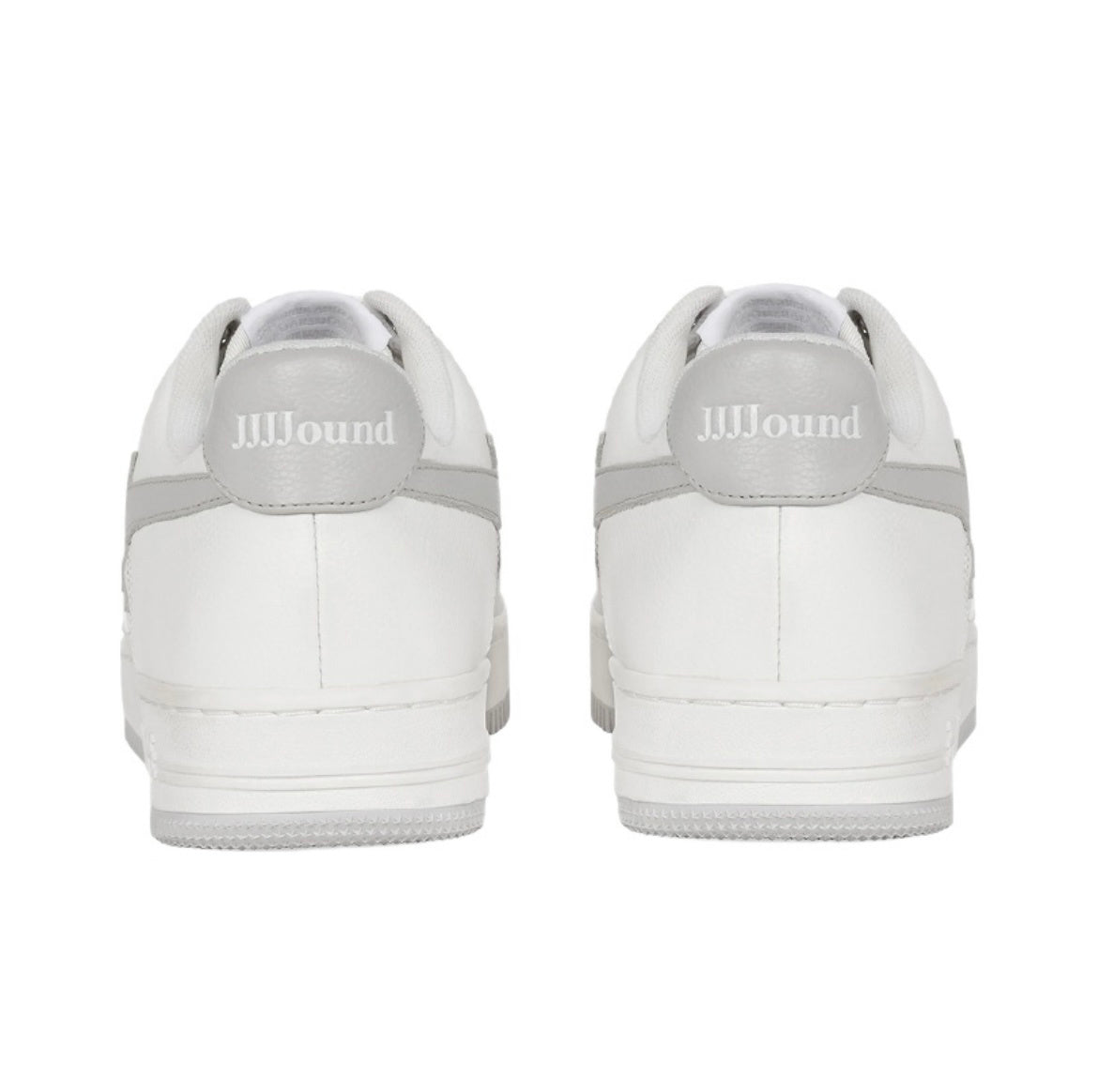 White and Grey BAPE STA Low Sneakers - product image from the listing.