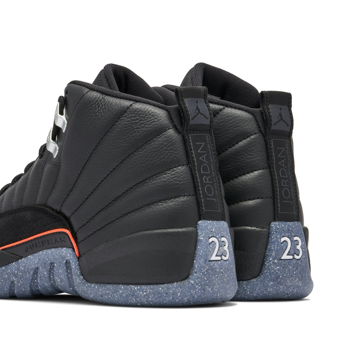 AIR JORDAN 12 UTILITY in BLACK - product image from the listing.