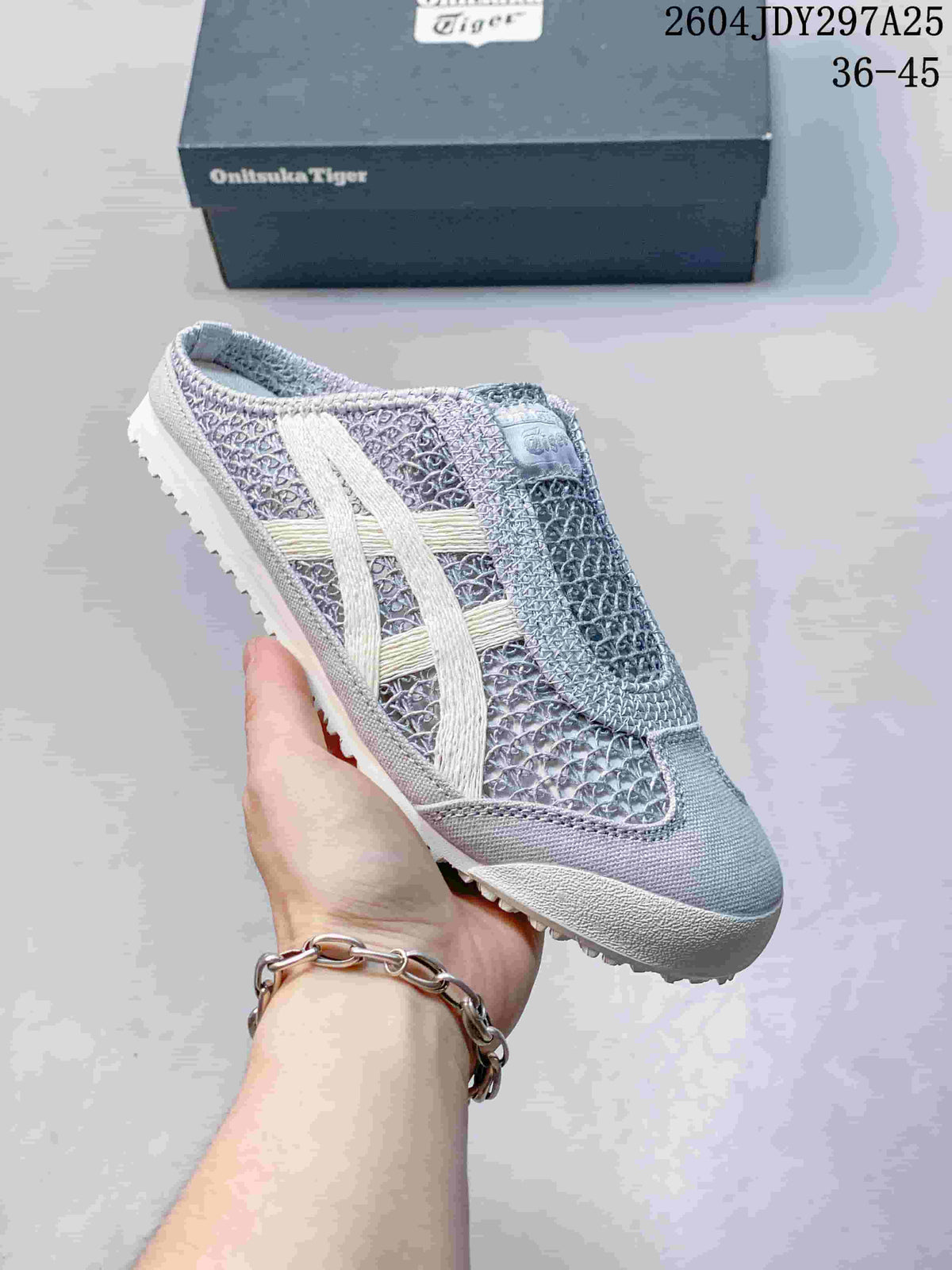 Onitsuka Tiger Mexico 66 Sabot in Gray White 2604JDY297A25 - product image from the listing.