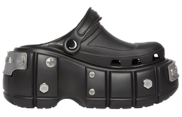 "Black" Balenciaga Hardcrocs Slide x Crocs 687397W1S8N1081 # - product image from the listing.