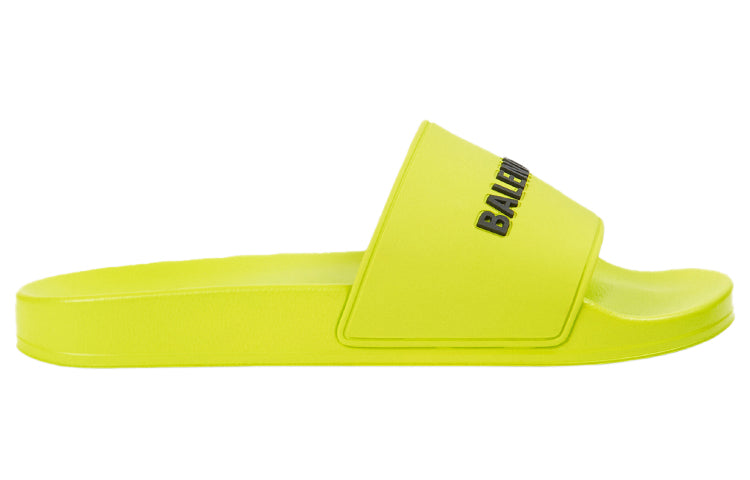 "Lime" Balenciaga Pool Slides 565826W1S803501 # - product image from the listing.