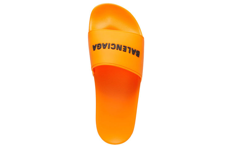 "Orange" Balenciaga Pool Slides 565826W1S807210 # - product image from the listing.