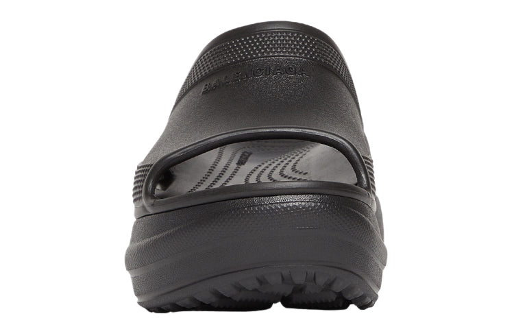 Balenciaga x Crocs Pool Slide Sandals 'Black' 677389W1S8E1000 # for Women - product image from the listing.