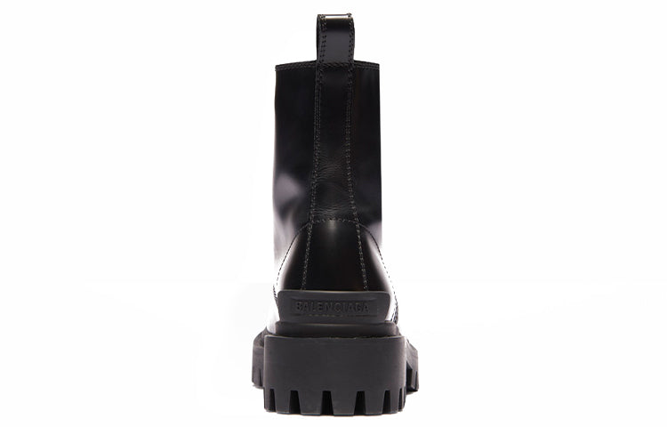 Balenciaga Strike Lace-Up Boot 'Black' 590974WA9601000 # for Women - product image from the listing.