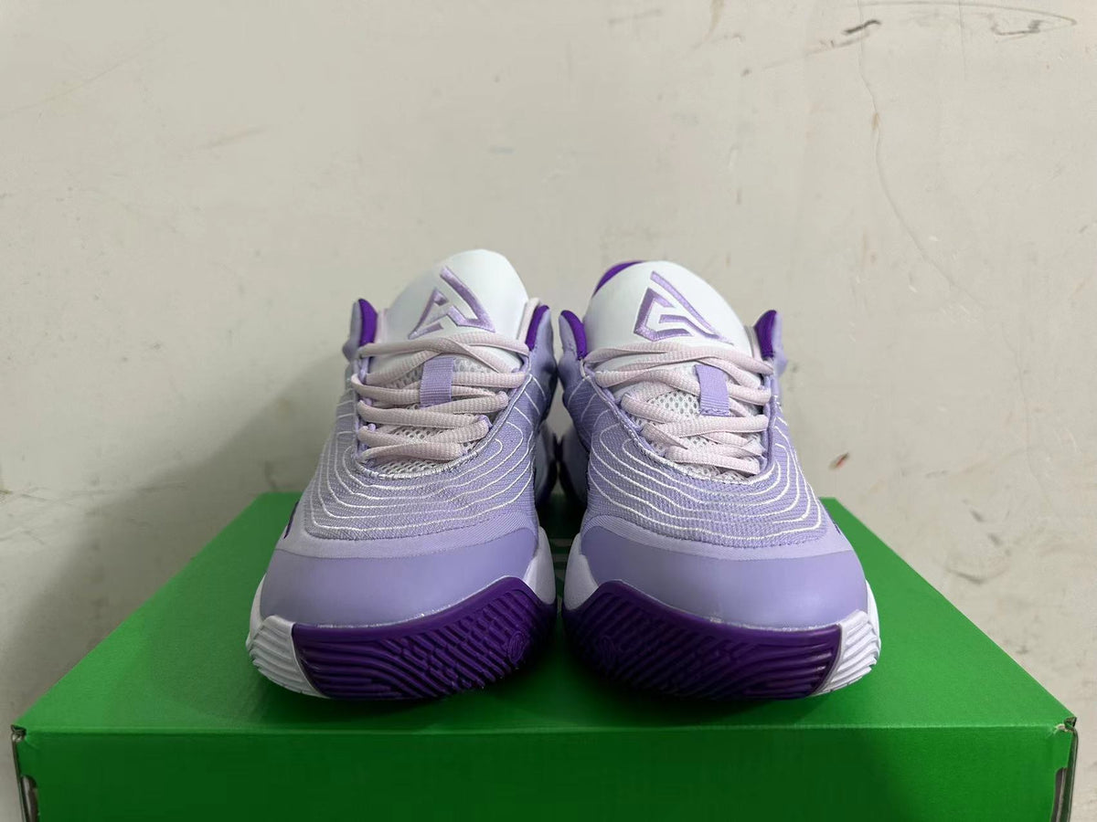 Nike Basketball Sneakers in Purple, Lavender and in White - product image from the listing.