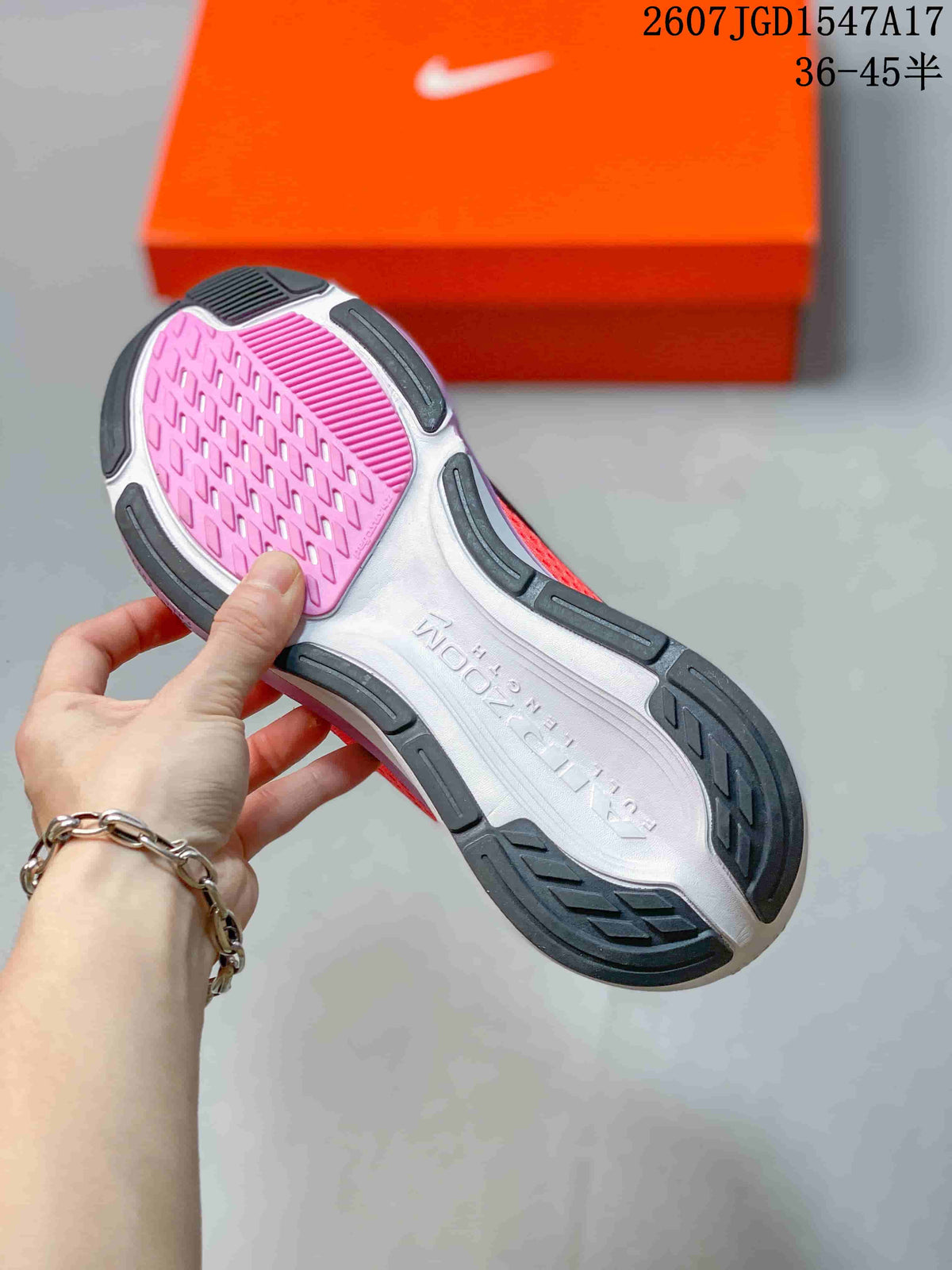 Nike Air Zoom Pegasus 42 Running Shoes in Coral Black 711270OWE - product image from the listing.