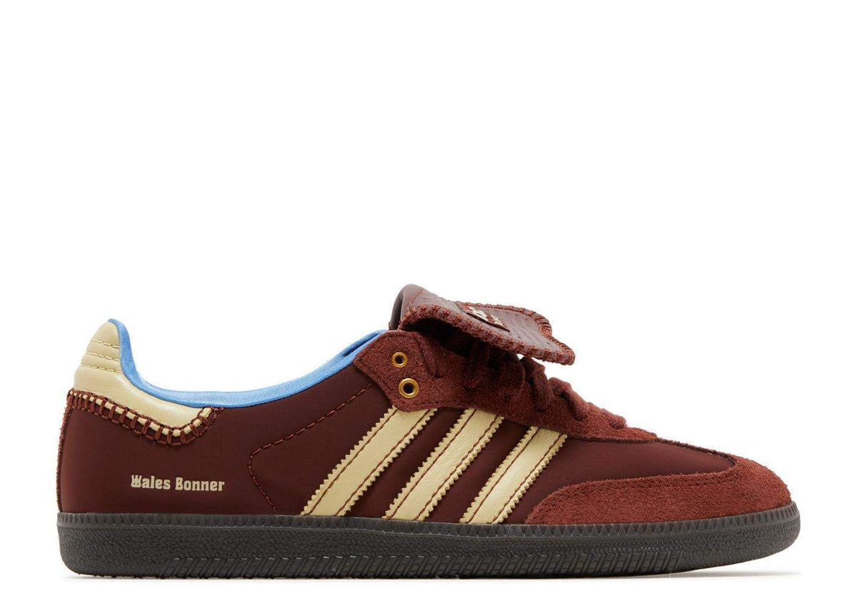 adidas Samba Wales Bonner X Samba Nylon Fox Sneakers in Brown - product image from the listing.