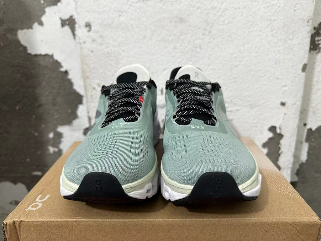 On Cloudmonster 2 Running Shoes, Sage in Green - product image from the listing.