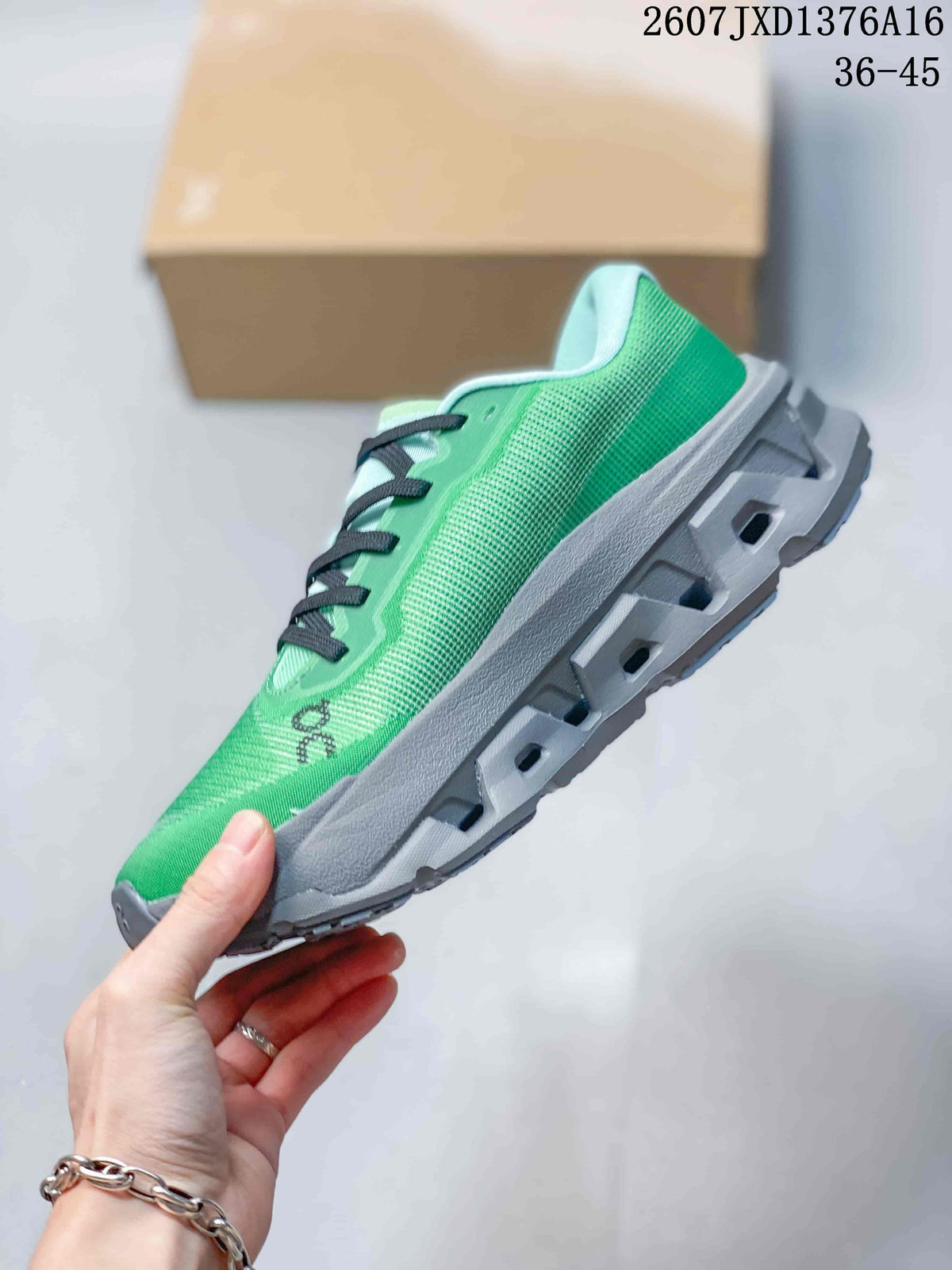 On Cloudmonster 3 Sneakers in Hyper Green - product image from the listing.