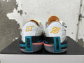 Nike Zoom GT Cut Basketball Shoes in White Blue - product image from the listing.