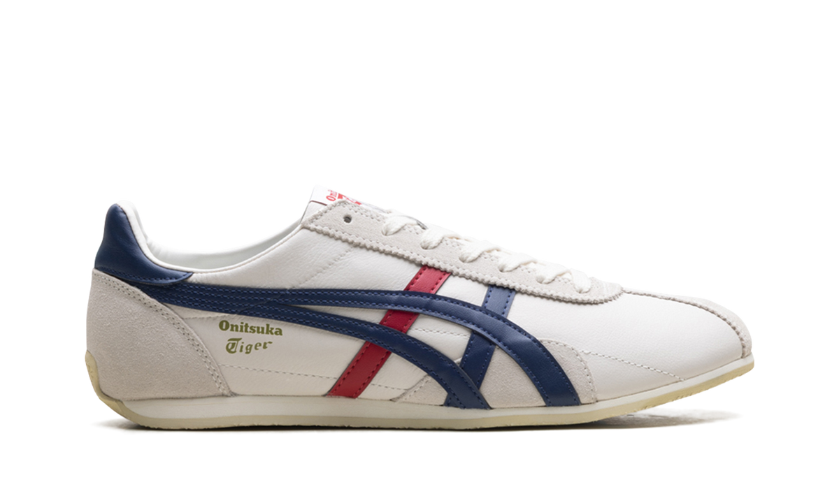 Onitsuka Tiger Runspark Sneakers in White Blue Red - product image from the listing.