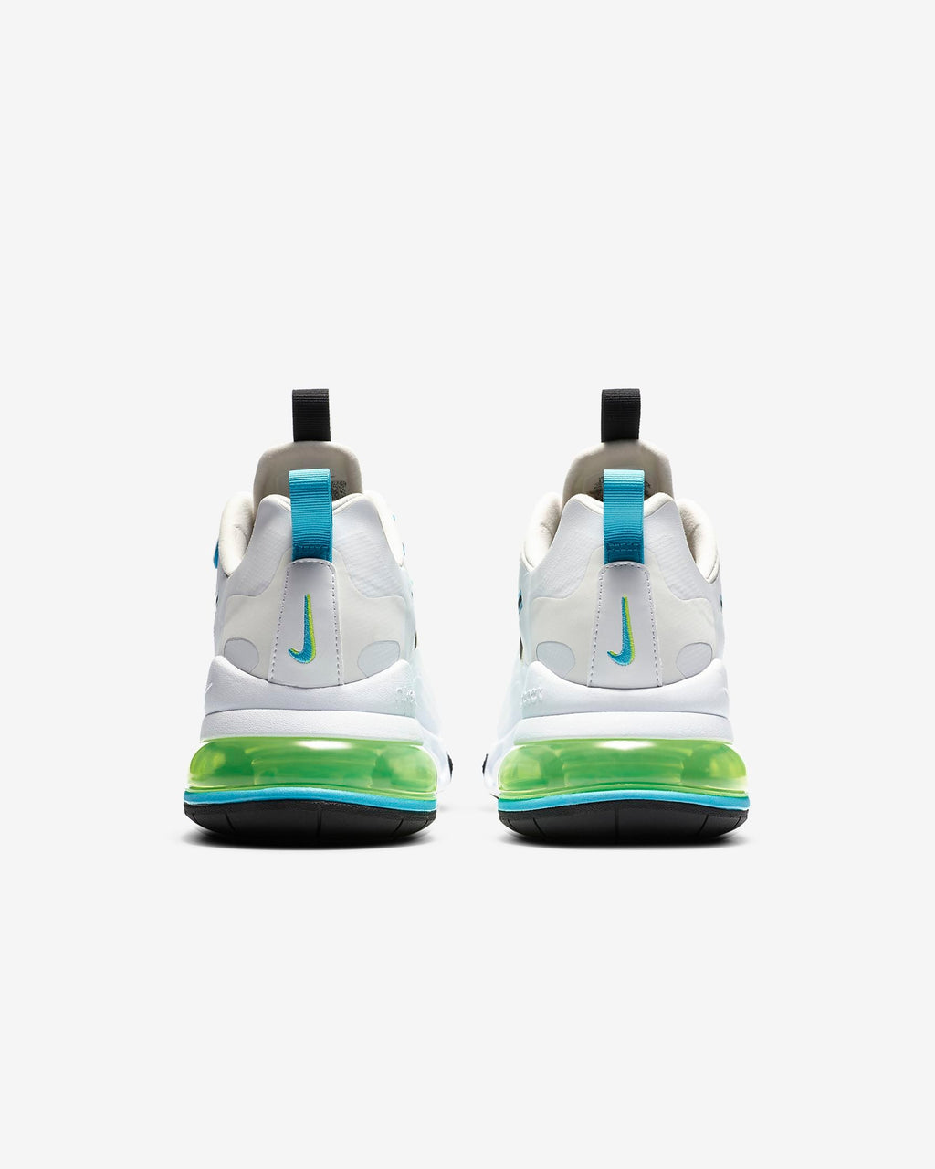 Nike Air Max 270 React Sneakers in White CK6457-100 - product image from the listing.