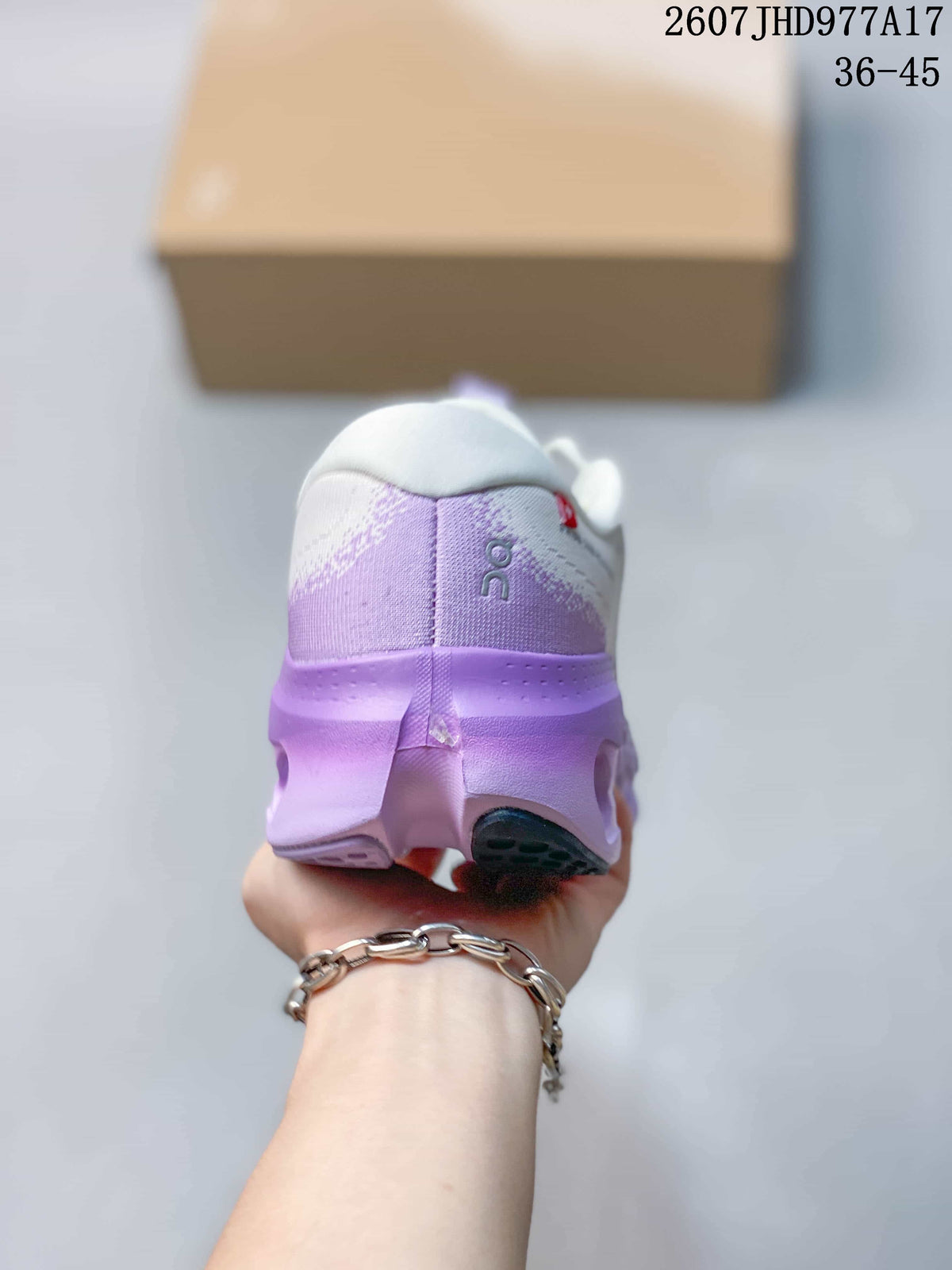 On Cloudtilt Sneakers in White and Purple 2607JHD977A17 - product image from the listing.