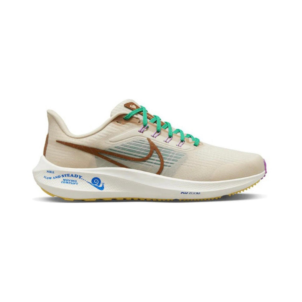 Nike Air Zoom Pegasus 39 Shoes for Running, Beige, DV8922-100 - product image from the listing.