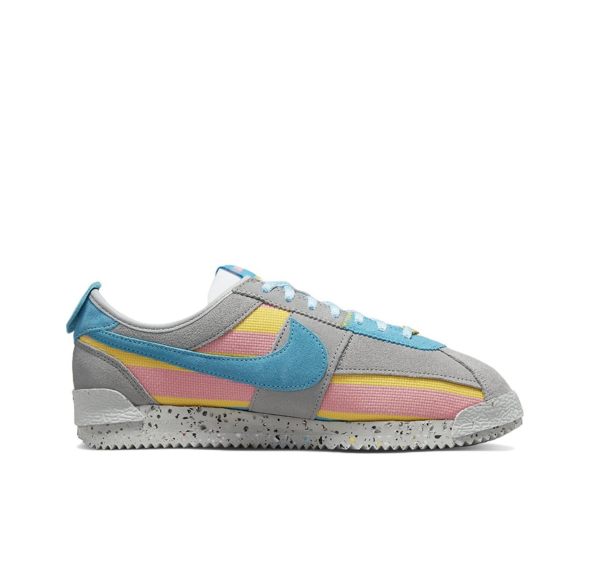 Nike Cortez SP Union LA Sneakers in Light Smoke Grey DR1413-002 - product image from the listing.