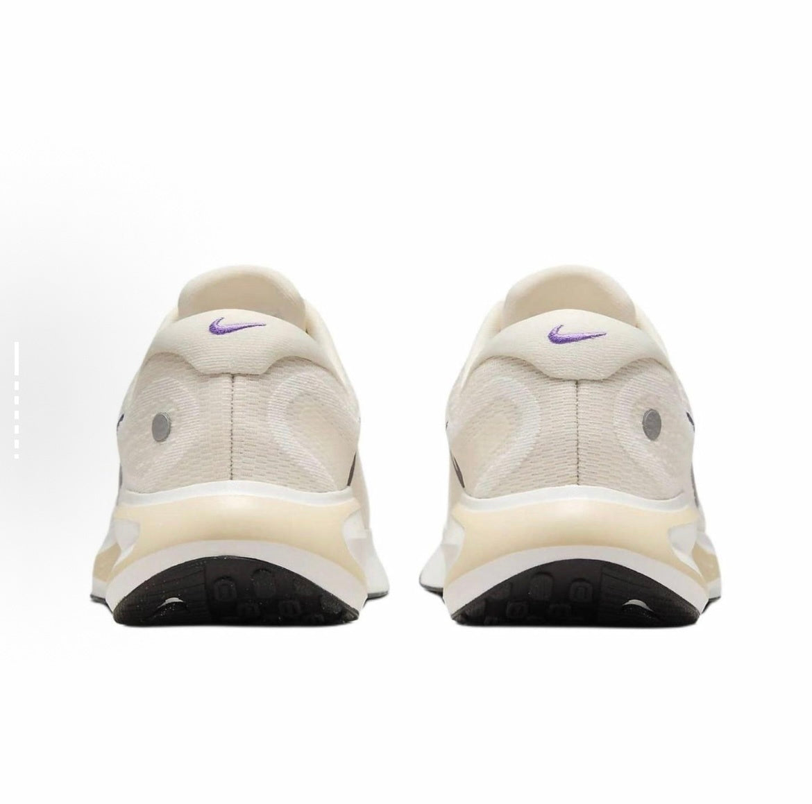Nike Journey Run Road Running Shoes FJ7765-106 in Ivory - product image from the listing.