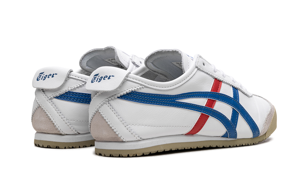 Onitsuka Tiger Mexico 66 Sneakers in White Blue Red - product image from the listing.