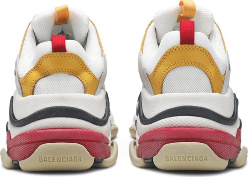 Balenciaga Shoes Triple S 'White Yellow' - product image from the listing.