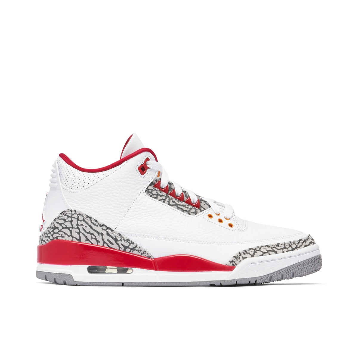 AIR JORDAN 3 CARDINAL in RED - product image from the listing.