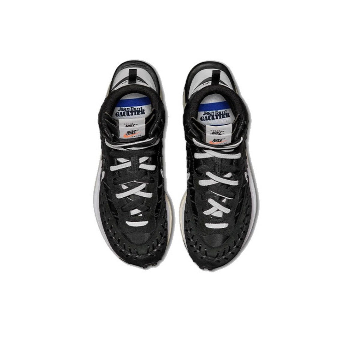 Nike VaporWaffle DH9186-001 Sneakers in Black and White - product image from the listing.