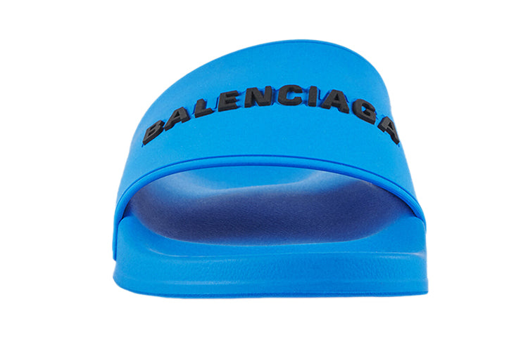 "Blue" Balenciaga Pool Slides 565826W1S804005 # - product image from the listing.