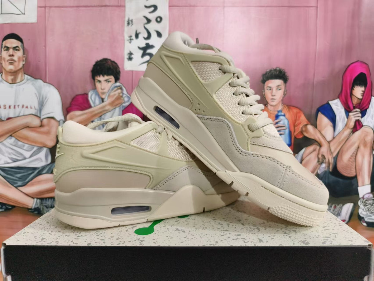 Beige Nike Air Trainer 1 Sneakers - product image from the listing.