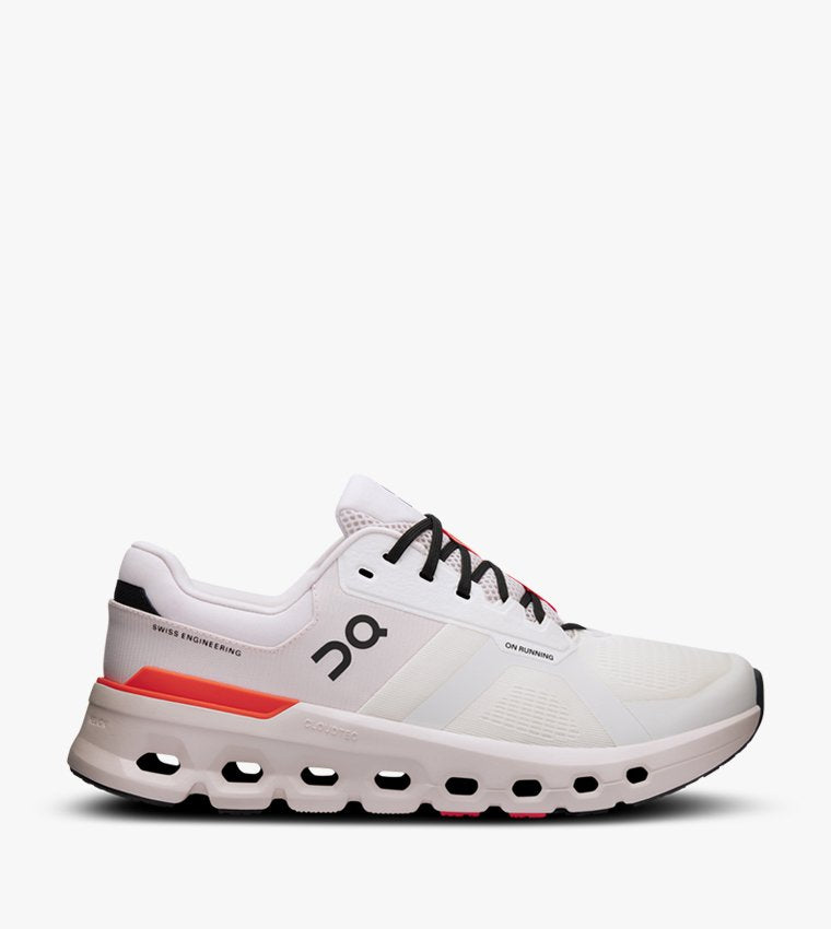 On Cloudrunner 2 Running Shoes in White Sand - product image from the listing.