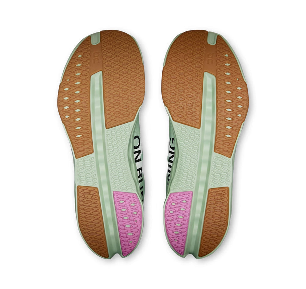 Women's On Cloudsurfer Next Z5 Mineral/Almond Running Shoes - product image from the listing.