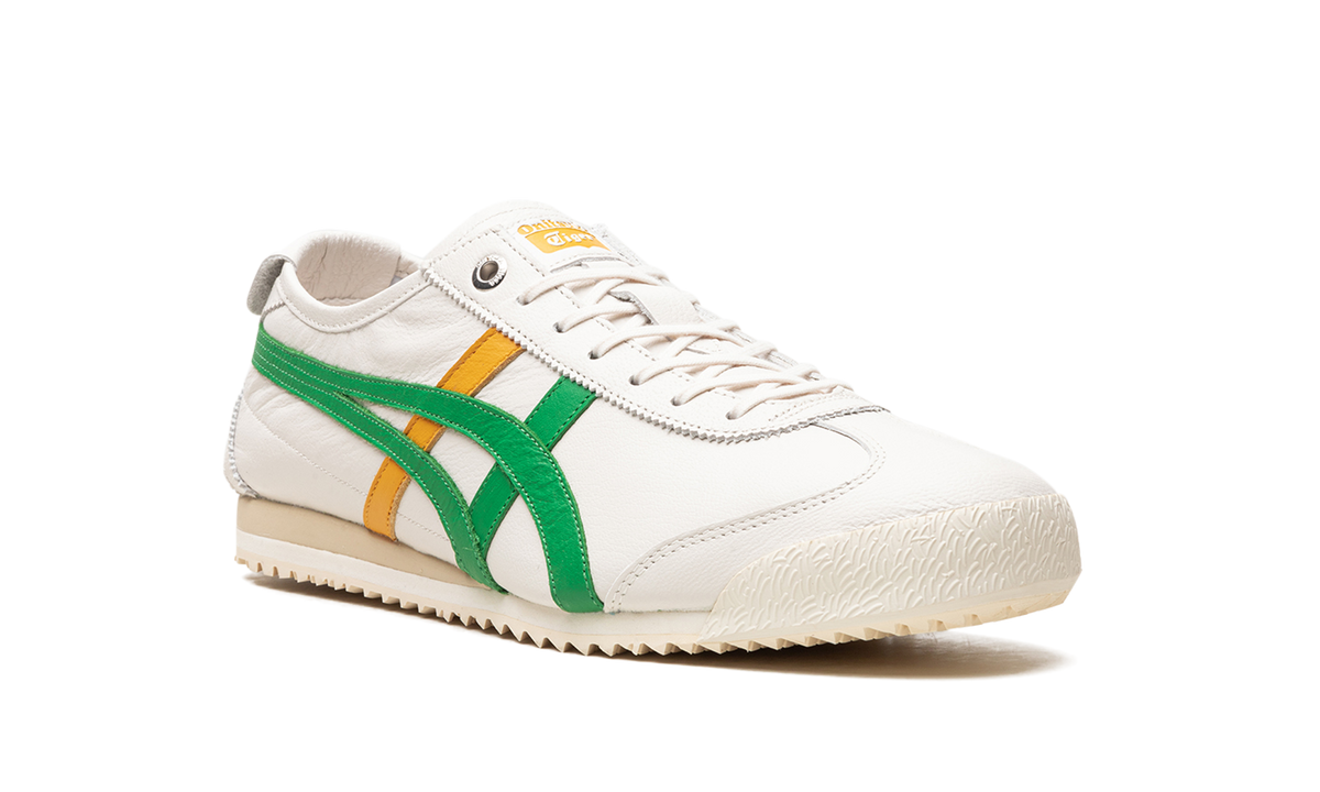 Cream Cilantro Green Yellow - Onitsuka Tiger Mexico 66 SD Sneakers - product image from the listing.