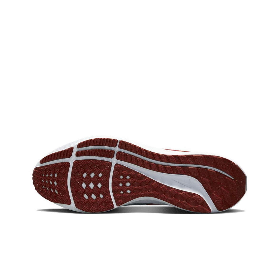 Nike Air Zoom Pegasus 39 Running Shoes in White Red DH4071-007 - product image from the listing.