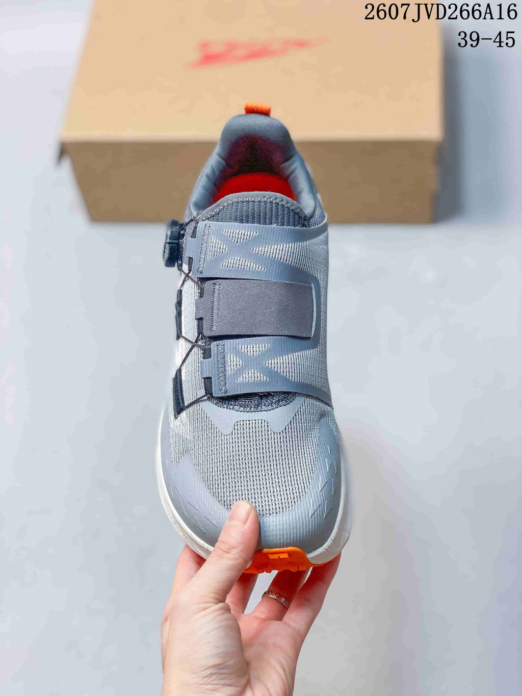 Altra Timp 5 BOA Trail Running Shoes in Gray Orange 2607JVD266A16 - product image from the listing.