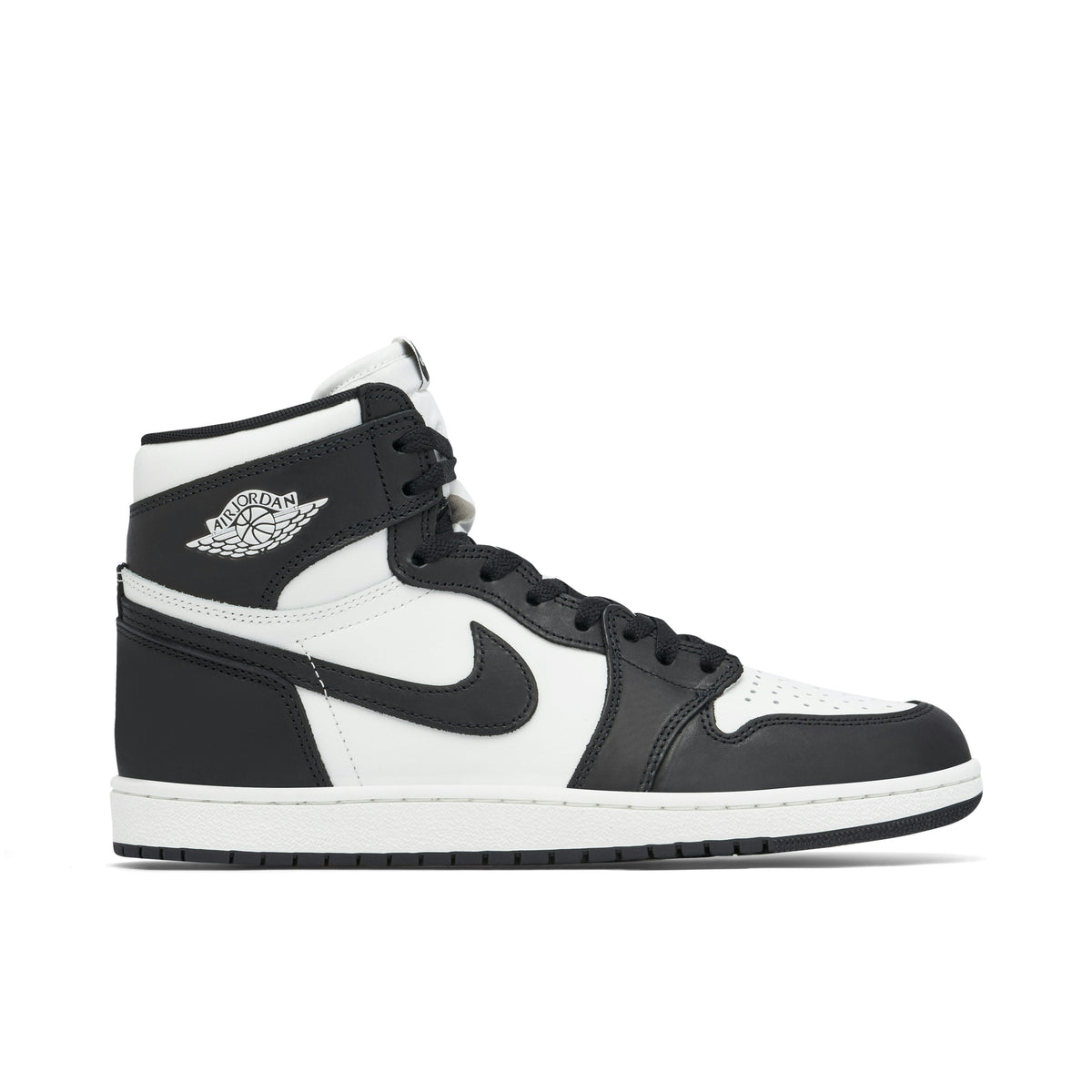 AIR JORDAN 1 HIGH RETRO 85 in BLACK WHITE - product image from the listing.