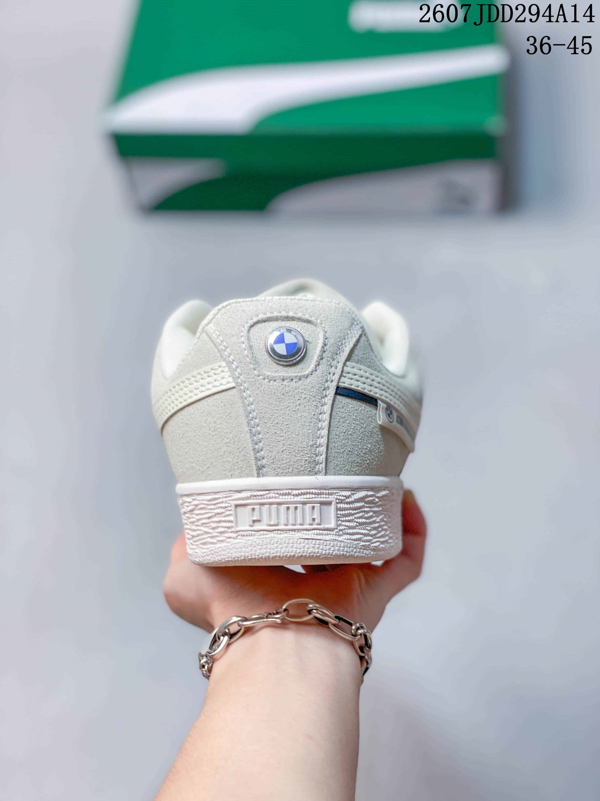 PUMA Suede XL Low-Top Sneakers in White 2607JDD294A14 - product image from the listing.