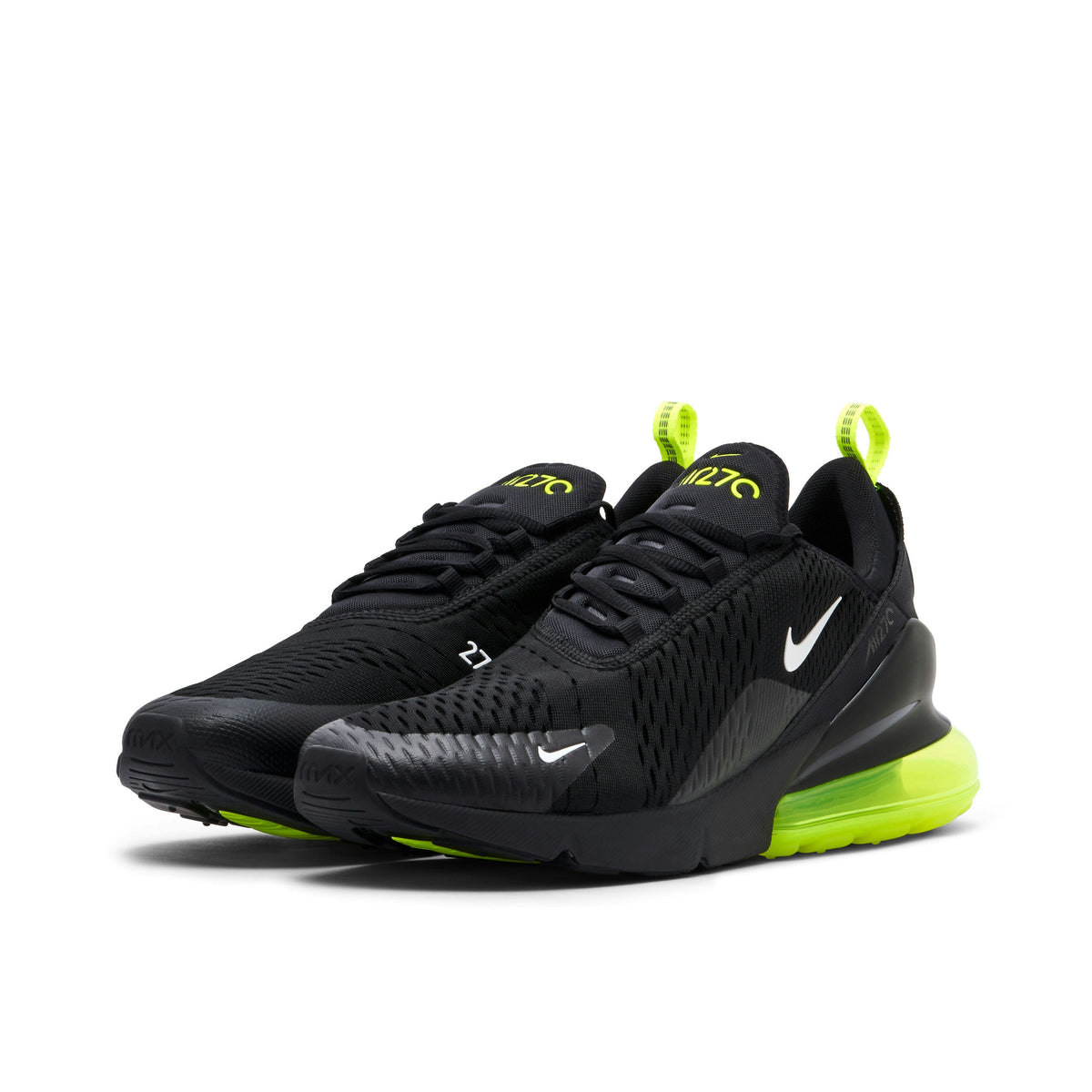 BLACK NEON - NIKE AIR MAX 270 - product image from the listing.