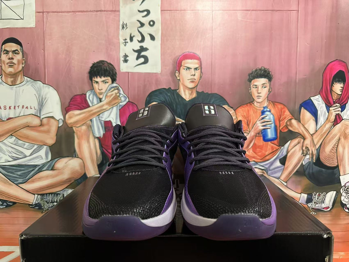 Nike Sabrina 2 Basketball Shoes in Black and Purple - product image from the listing.
