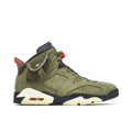AIR JORDAN 6 X TRAVIS SCOTT MEDIUM in OLIVE - product image from the listing.