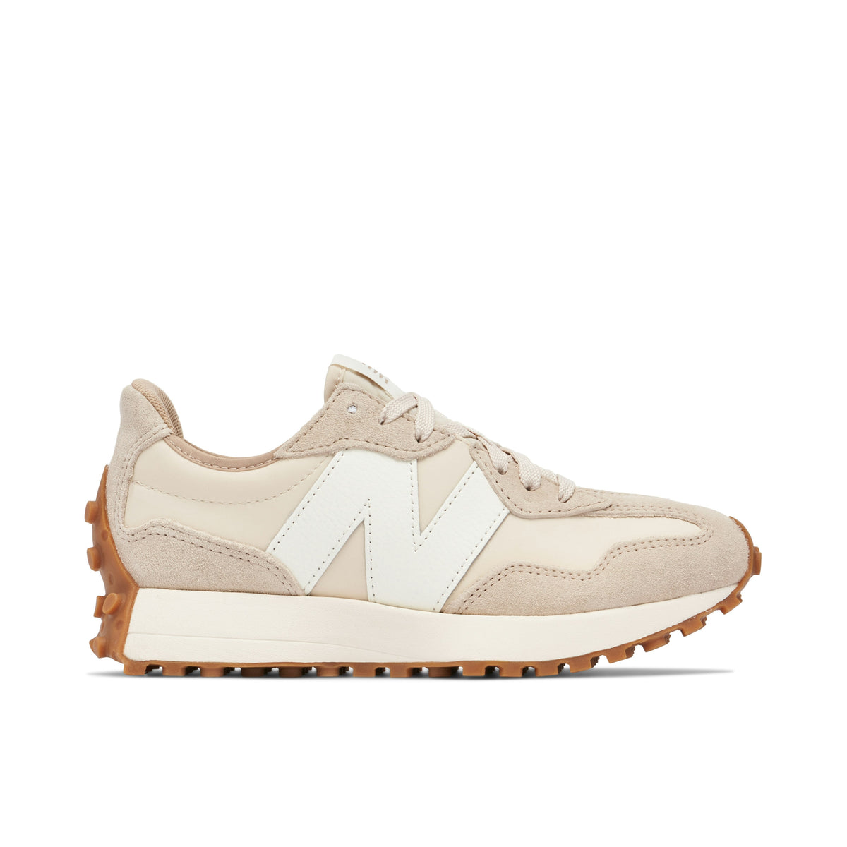 NEW BALANCE 327 in OATMEAL GUM - product image from the listing.