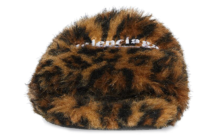 Balenciaga Furry Slides 'Leopard' 654261W2F119634 # for Women - product image from the listing.