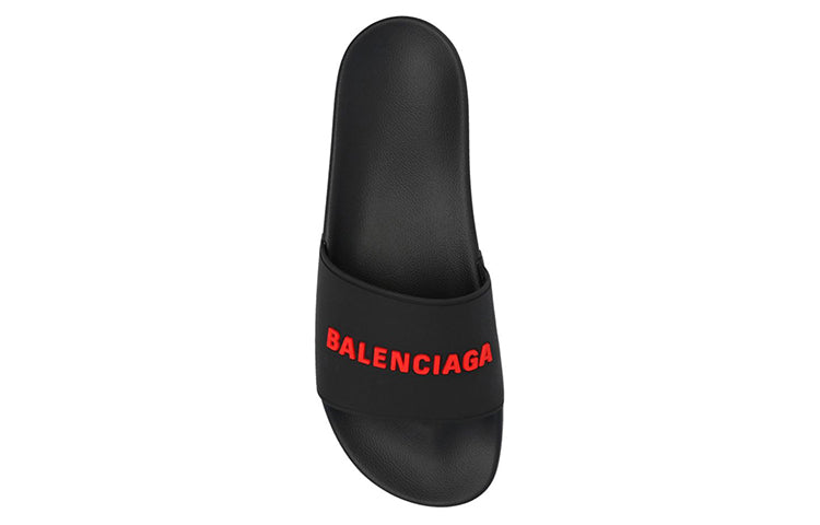 "Black Red" Balenciaga Pool Slides 565826W1S801064 # - product image from the listing.