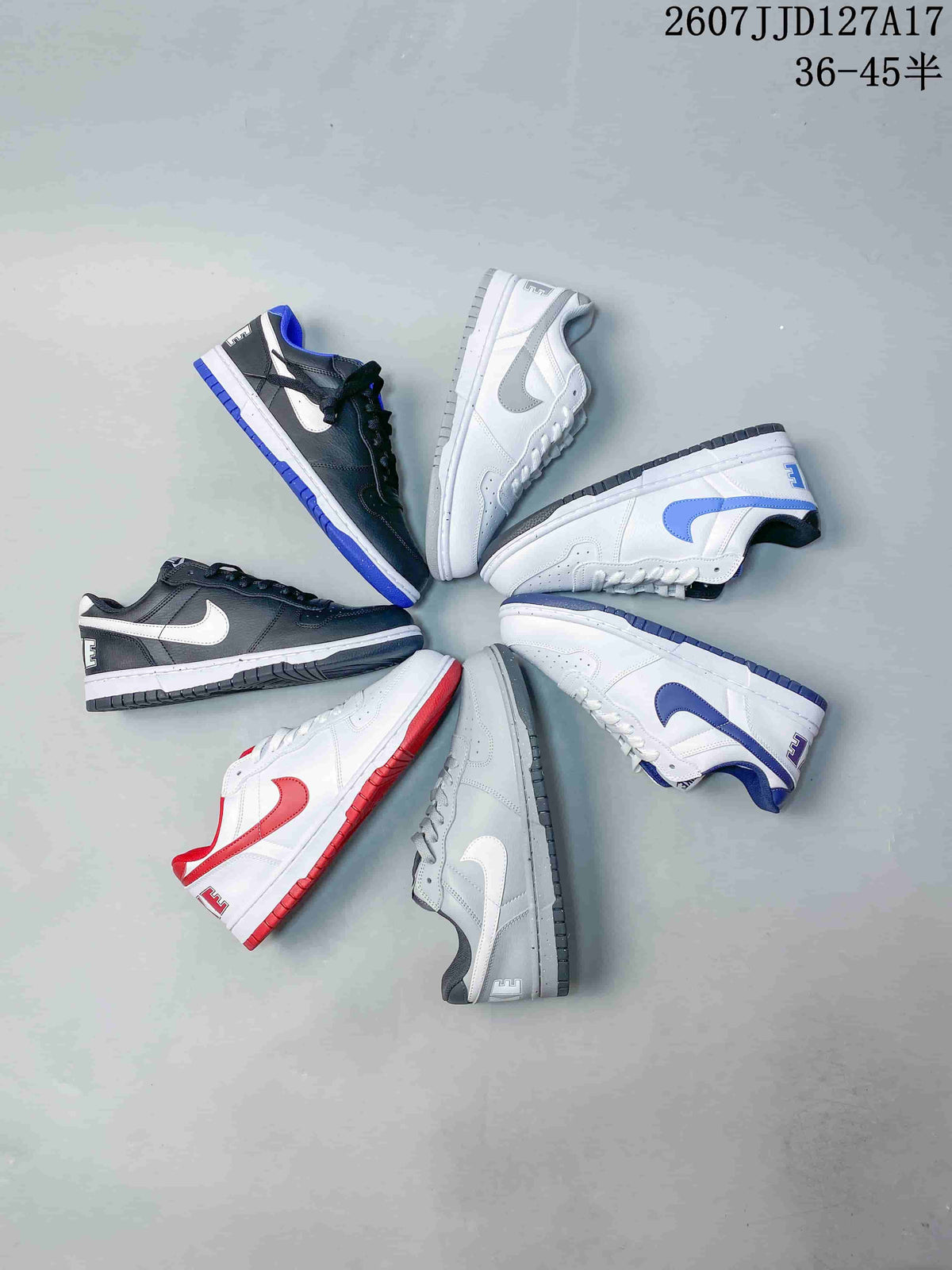 Nike SB Dunk Low Pro Trainers, Multicolor Options - product image from the listing.