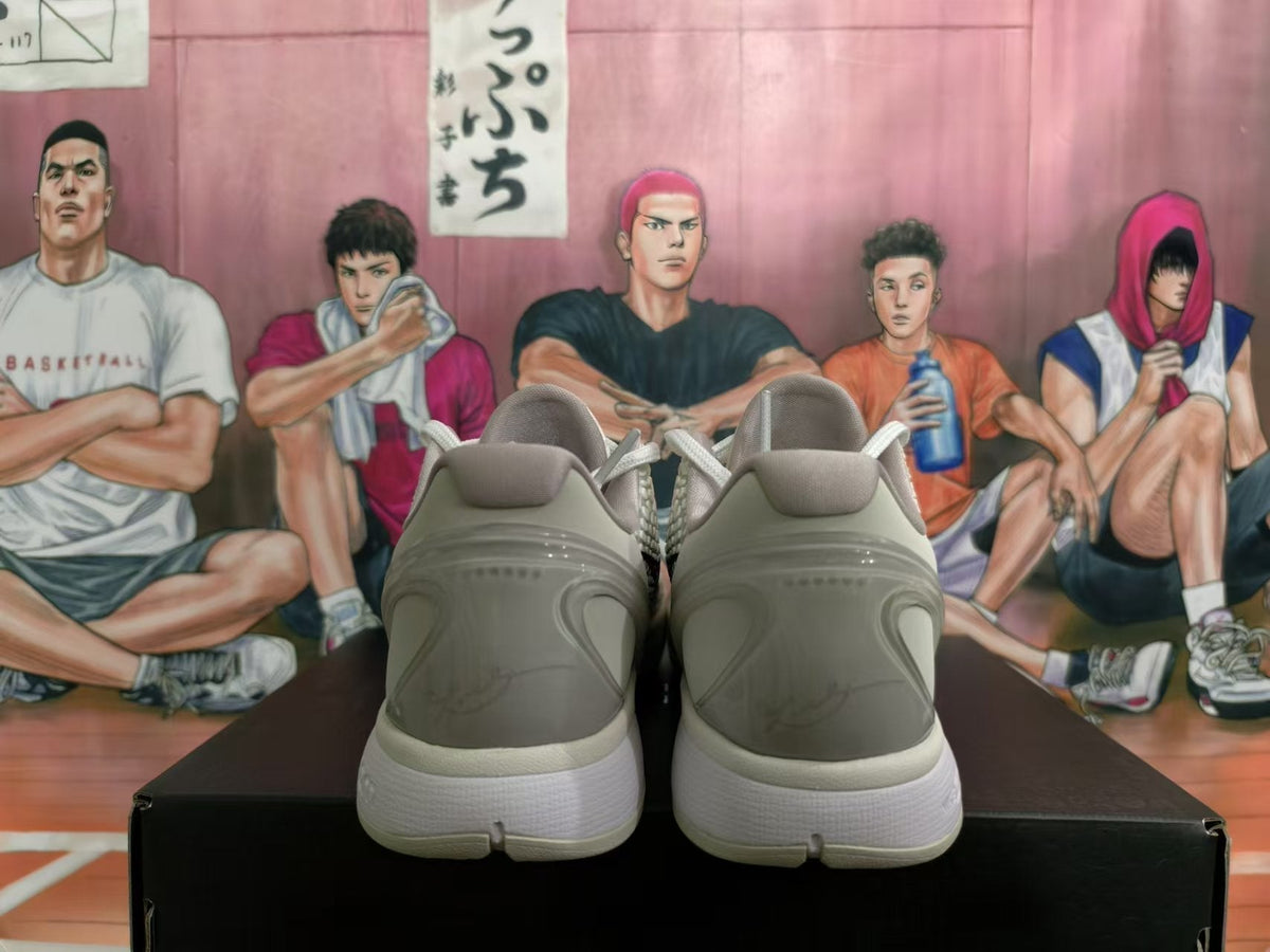 White and Gray Nike All-Star 2.0 Basketball Shoes - product image from the listing.