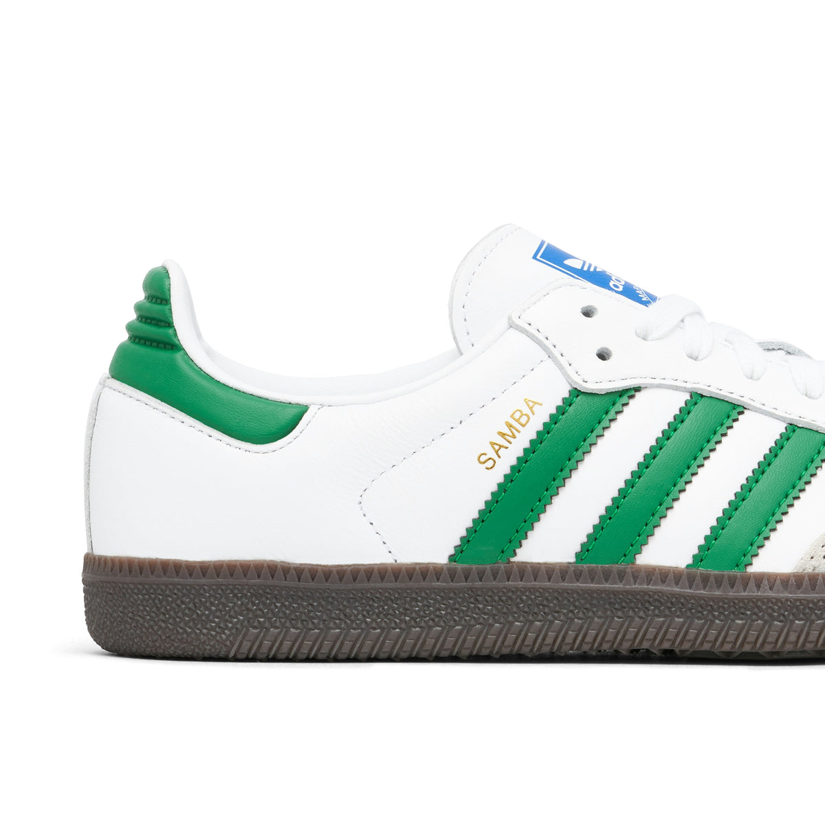 Adidas Samba OG in White Green - product image from the listing.