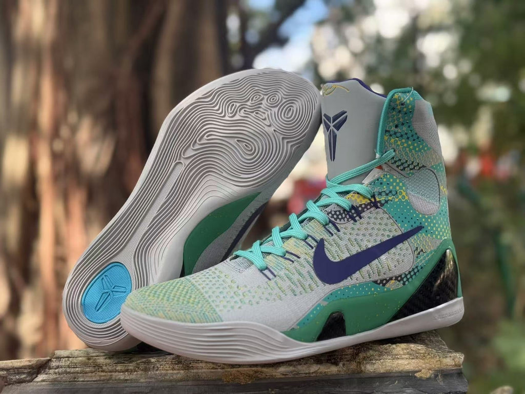 Superhero Colorway - Nike Kobe 9 High-Top Basketball Shoes - product image from the listing.